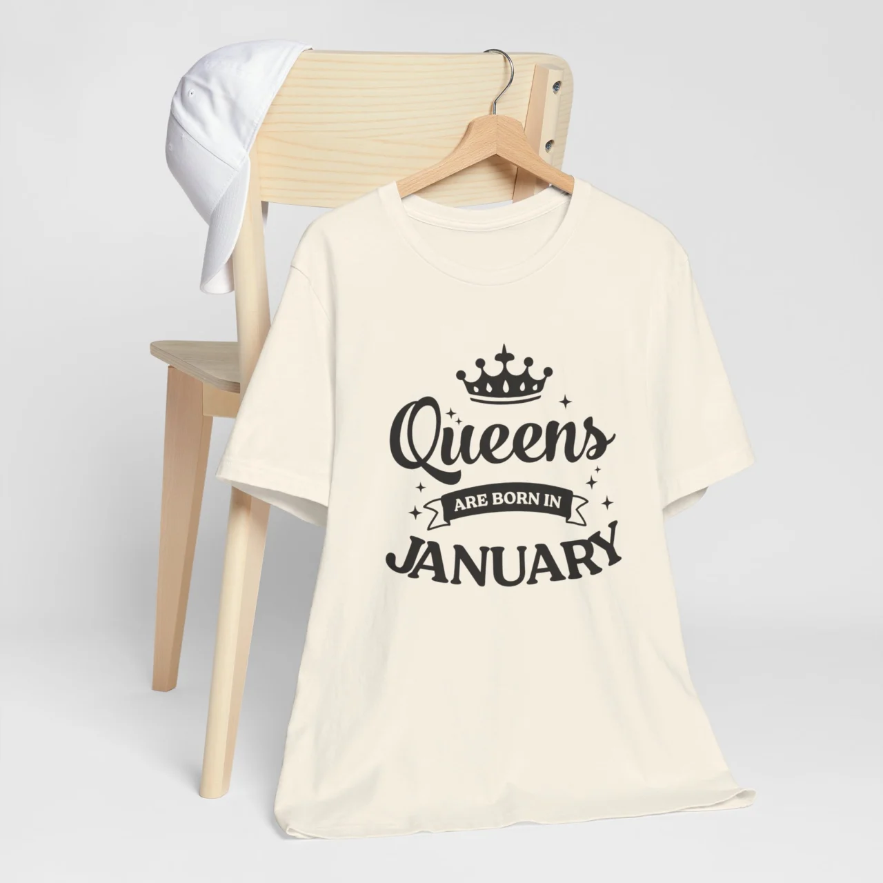 Queens Are Born in January Birthday Tee - Birthday Queen Crown Shirt - Birthday Shirts For Women - Image 5