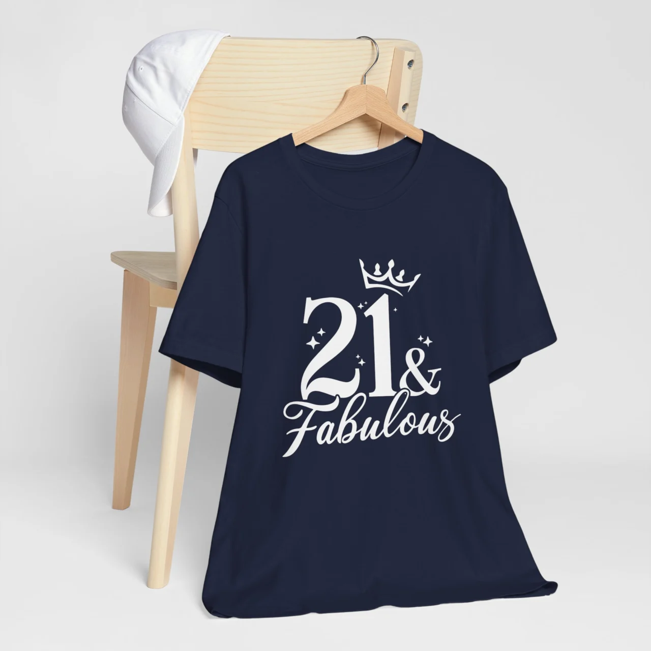 21 and Fabulous Birthday Tee - 21st Birthday Celebration Shirt - Perfect Gift for Milestone Birthdays - Image 6