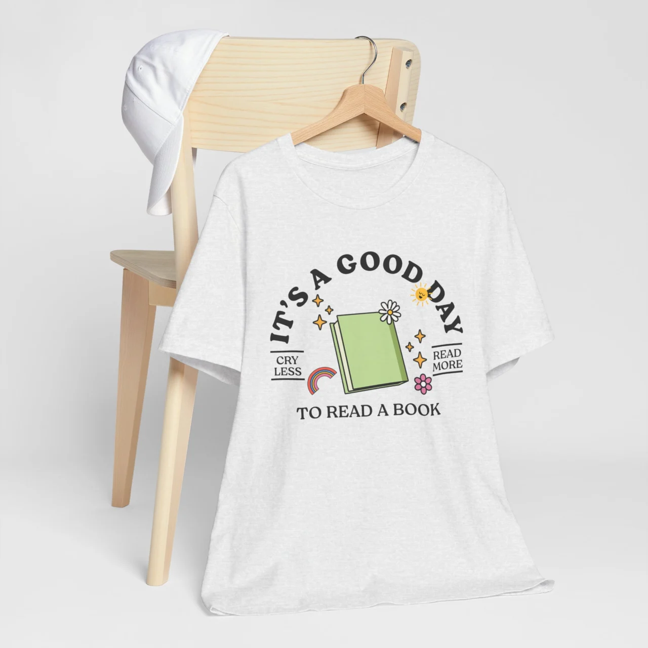 Its a Good Day to Read a Book Tee - Perfect Gift for Teachers, Readers, and Book Lovers - Image 4