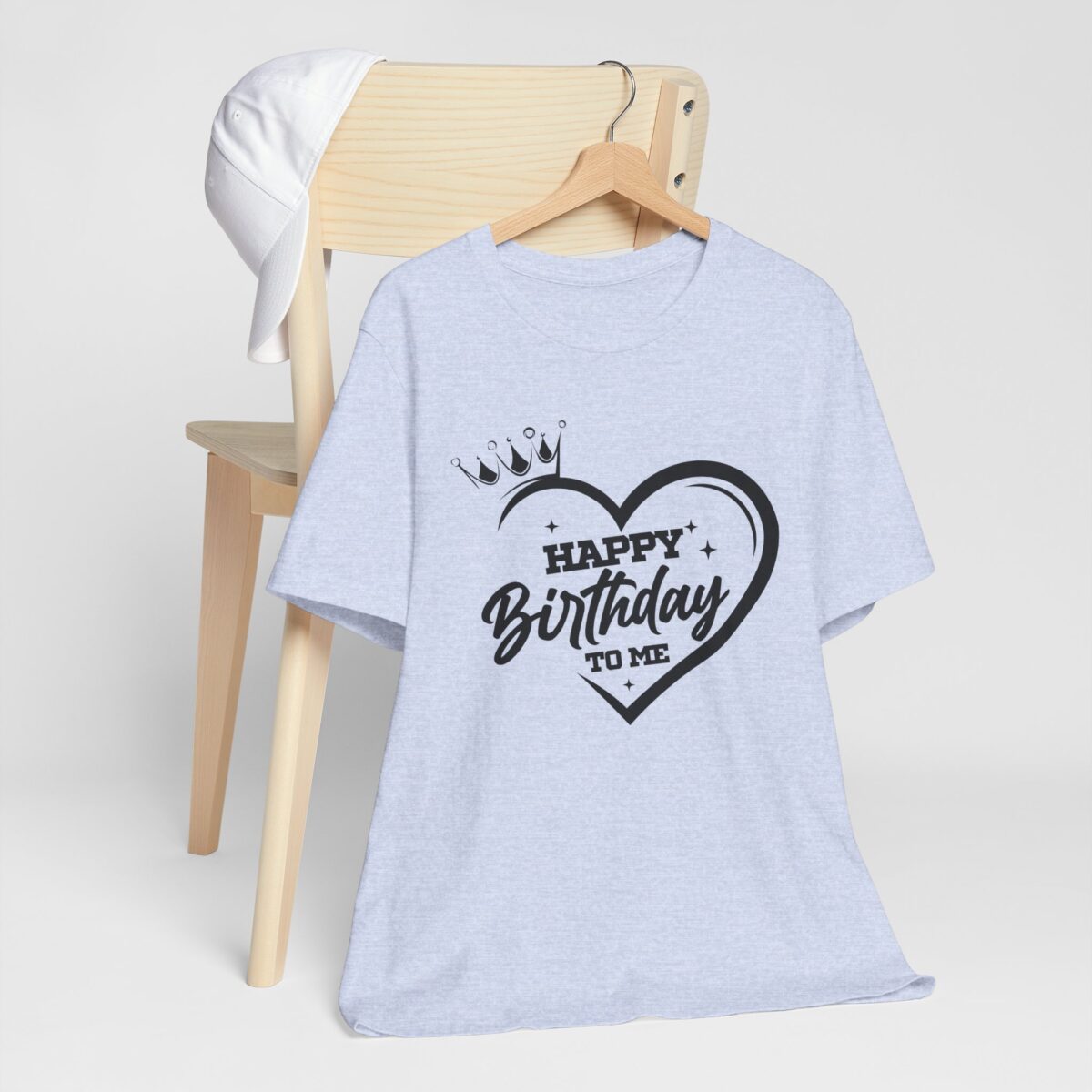 Happy Birthday to Me Tee - Love Heart Crown -  Birthday Girl Shirt - Image 7