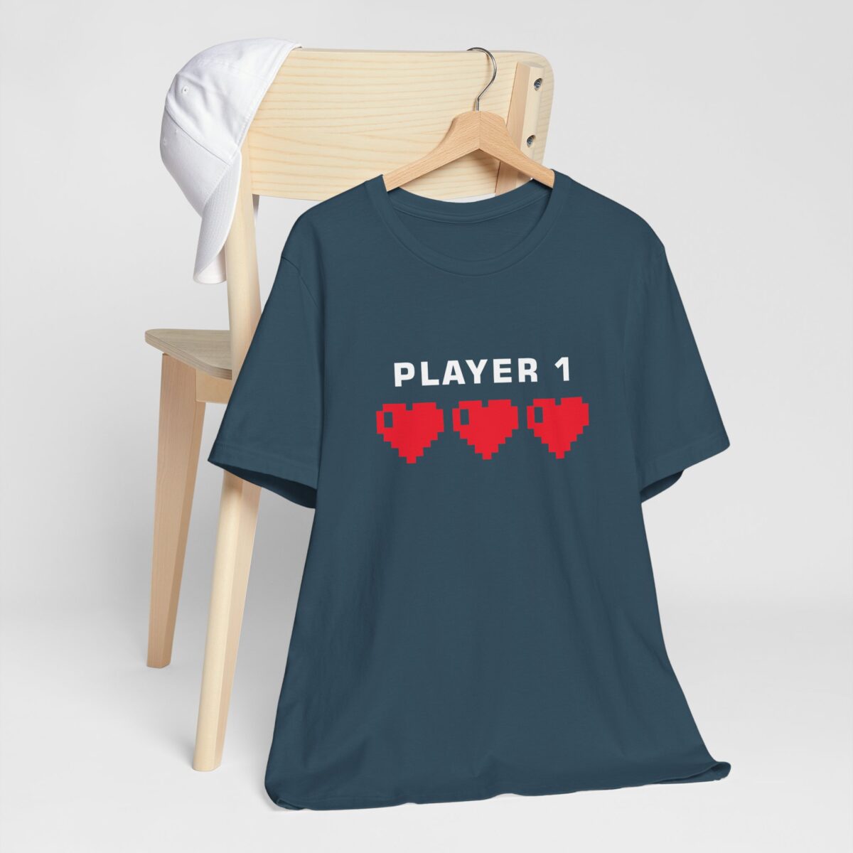 Gamer Player 1 Player 2 Matching Couple Shirt - Couples Matching Gaming Tee for Men - Unisex Retro Video Game Shirt - Perfect Valentine’s Gift for Him - Gaming Lovers Outfit - Image 6