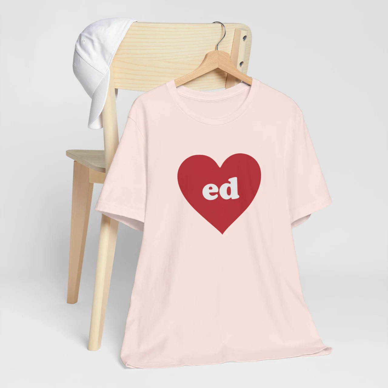 Loved T-Shirt - Love Heart Graphic Tee - Romantic Valentines Day Shirt - Unisex Couple Love Tee - Perfect Valentine’s Gift for Lovers - Image 2