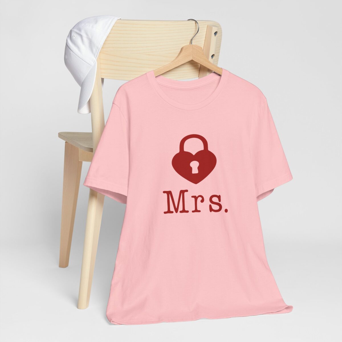 Matching Lock and Key Couple Shirt - Mr. and Mrs. Valentine’s Day T-Shirt For Her - Romantic Engagement or Wedding Gift - His and Hers Unisex Love Tee - Image 8