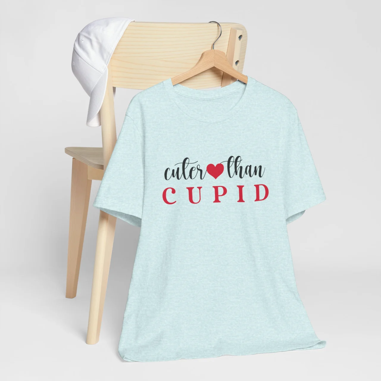 Funny Valentine Shirt for Her - Cuter Than Cupid T-Shirt - Unisex Romantic Gift Shirt - Cute Valentine’s Gift for Her - Image 6