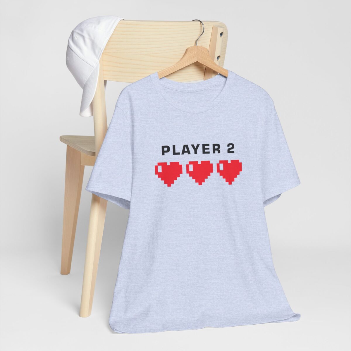 Player 1 Player 2 Matching Couple T-Shirt - Couples Matching Gaming Tee for Women - Unisex Valentine’s Day Gamer Shirt - Perfect Gift for Girlfriend or Wife - Image 5