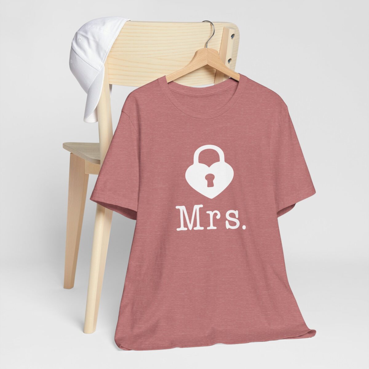 Matching Lock and Key Couple Shirt - Mr. and Mrs. Valentine’s Day T-Shirt For Her - Romantic Engagement or Wedding Gift - His and Hers Unisex Love Tee - Image 3