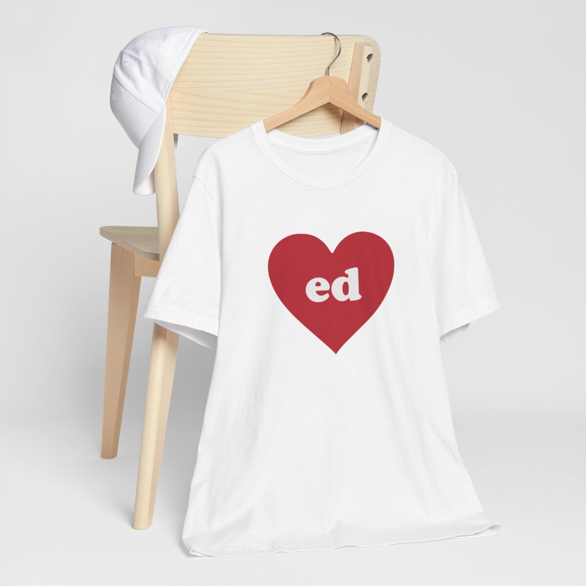 Loved T-Shirt - Love Heart Graphic Tee - Romantic Valentines Day Shirt - Unisex Couple Love Tee - Perfect Valentine’s Gift for Lovers