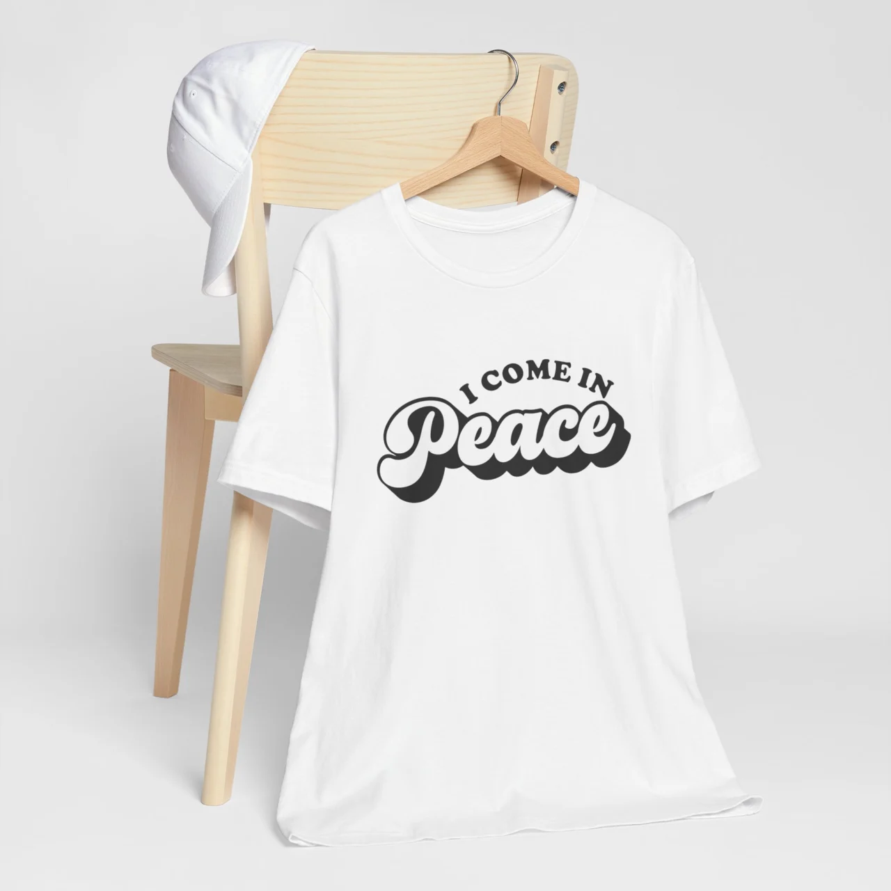I Come in Peace T-Shirt - Couples Matching Tee for Men - Funny Couple Shirt - Matching Valentine’s Day Shirt - Cute His and Hers T-Shirt - Image 2