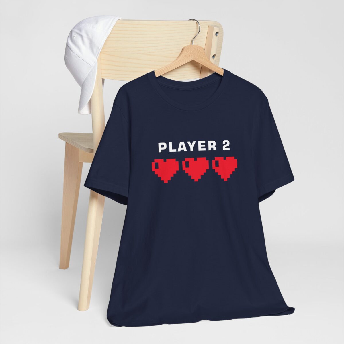 Player 1 Player 2 Matching Couple T-Shirt - Couples Matching Gaming Tee for Women - Unisex Valentine’s Day Gamer Shirt - Perfect Gift for Girlfriend or Wife - Image 6