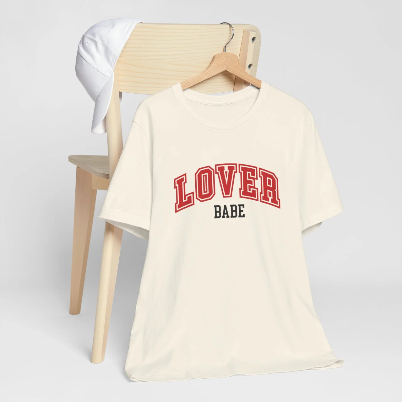 Lover Babe T-Shirt - Cute Valentines Day Shirt for Her - Romantic Gift for Girlfriend - Perfect Valentines Gift for Women - Image 4