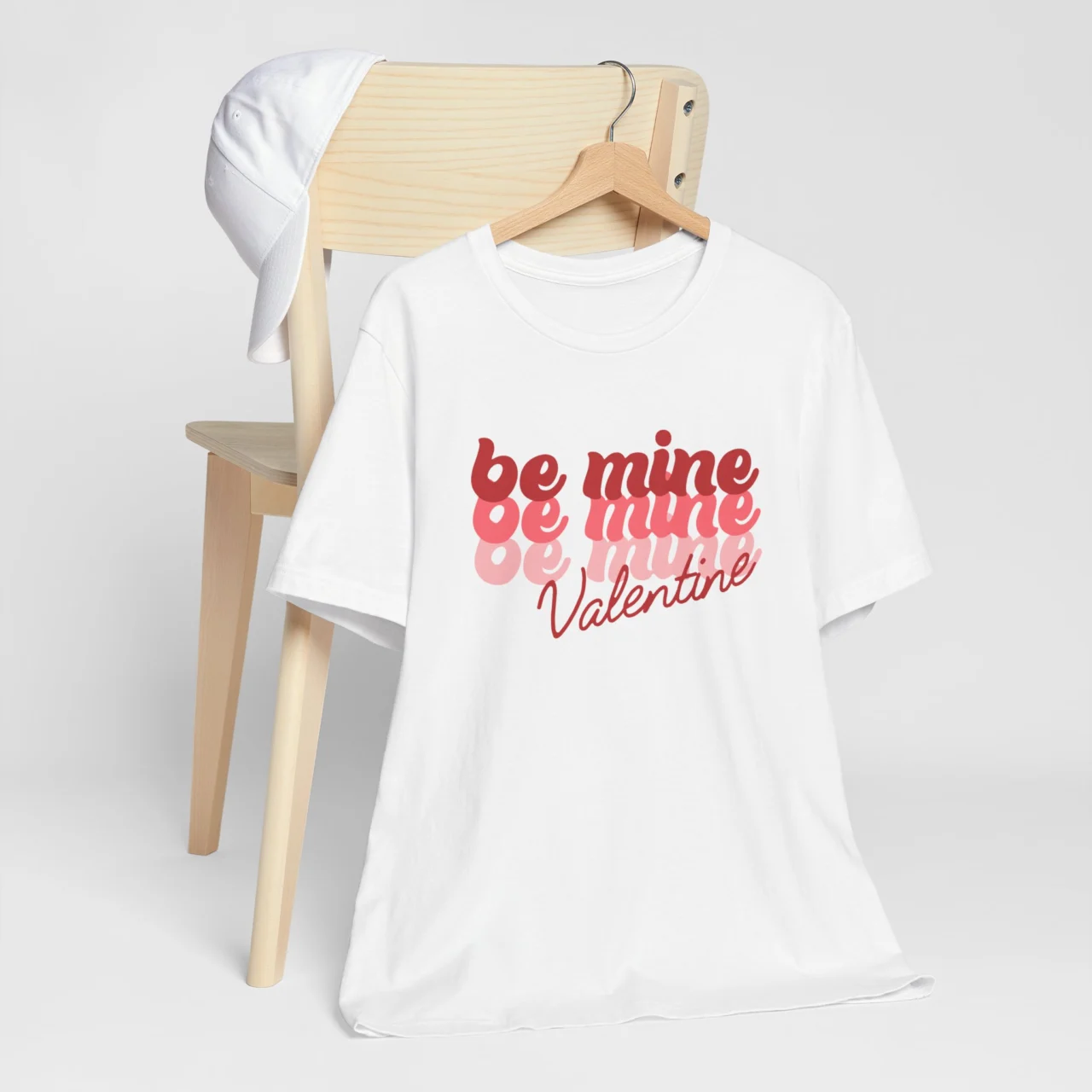 Be Mine Valentine T-Shirt - Romantic Valentine Shirt - Unisex Love Quote Tee - Valentines Day Gift - Image 2