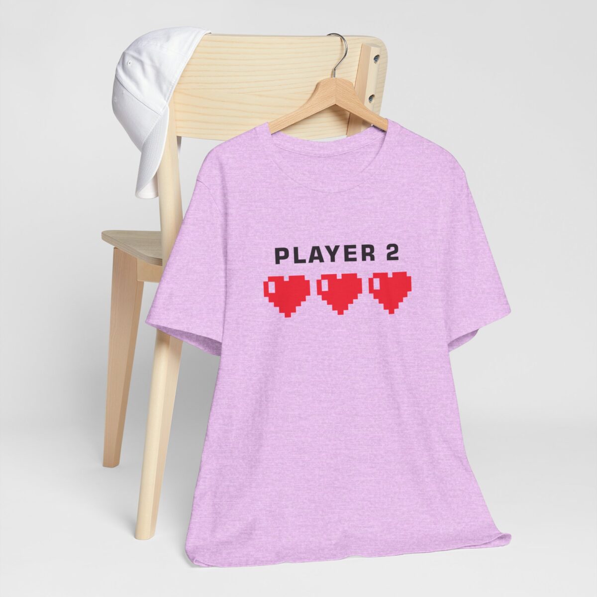 Player 1 Player 2 Matching Couple T-Shirt - Couples Matching Gaming Tee for Women - Unisex Valentine’s Day Gamer Shirt - Perfect Gift for Girlfriend or Wife - Image 7