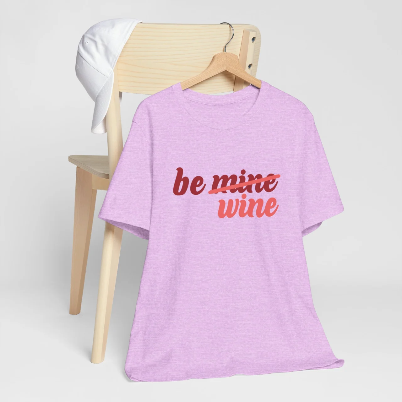 Be Wine Valentines Day T-Shirt - Funny Valentines Tee - Unisex Romantic Wine Lover Shirt - Perfect Gift for Him or Her - Cute Couple Shirt - Image 7