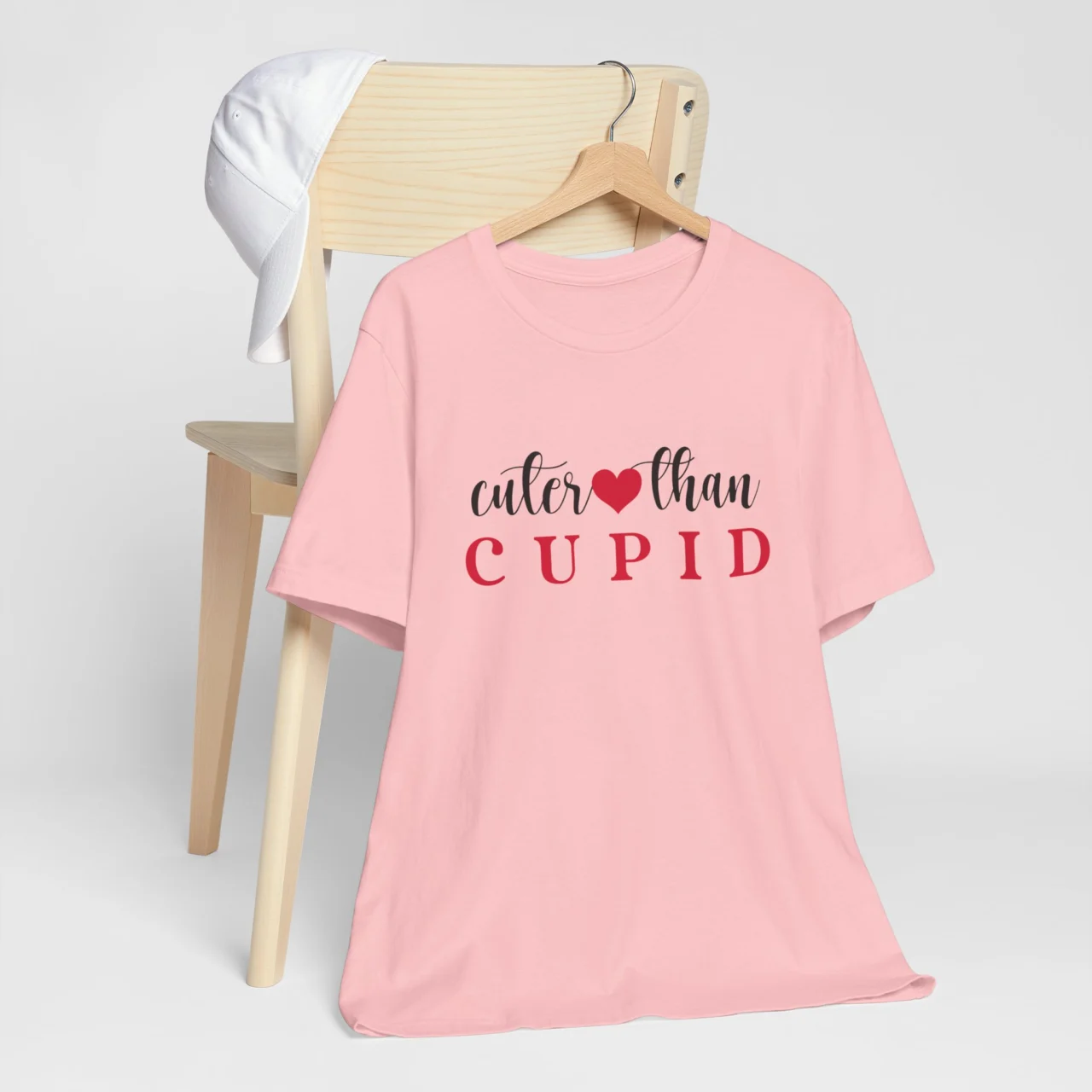 Funny Valentine Shirt for Her - Cuter Than Cupid T-Shirt - Unisex Romantic Gift Shirt - Cute Valentine’s Gift for Her - Image 8