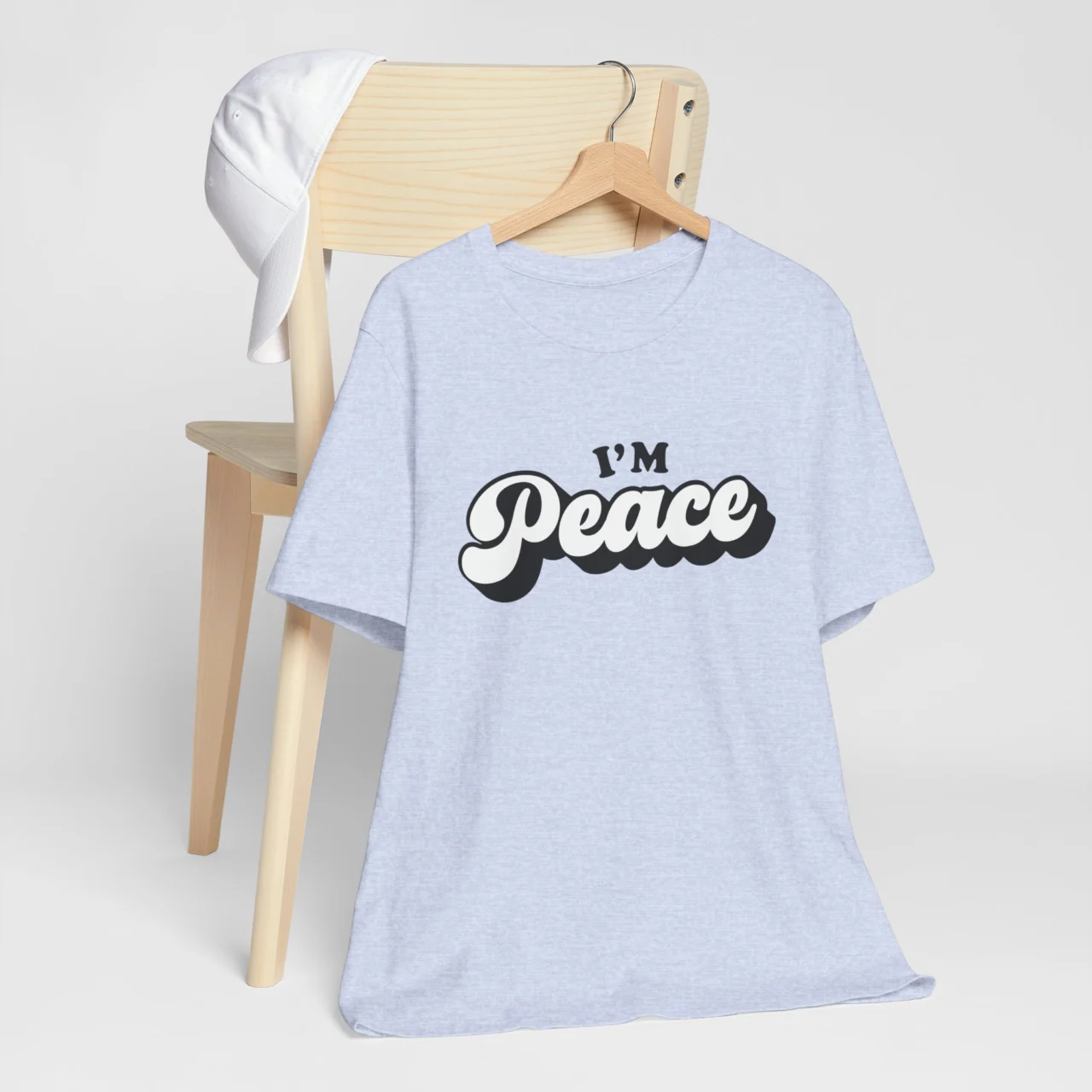 I'm Peace T-Shirt - Couples Matching Tee for Women - Cute Valentine’s Day Shirt for Her - Funny Couples T-Shirt - His and Hers Shirt - Image 6