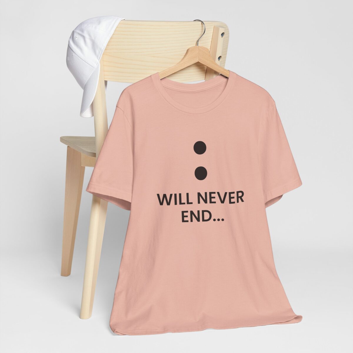 Our Stories Will Never End Couples Shirt - Matching Valentine’s Day Tee for Women - Unisex Valentine Quote Shirt - Romantic Gift for Girlfriend or Wife - Image 4