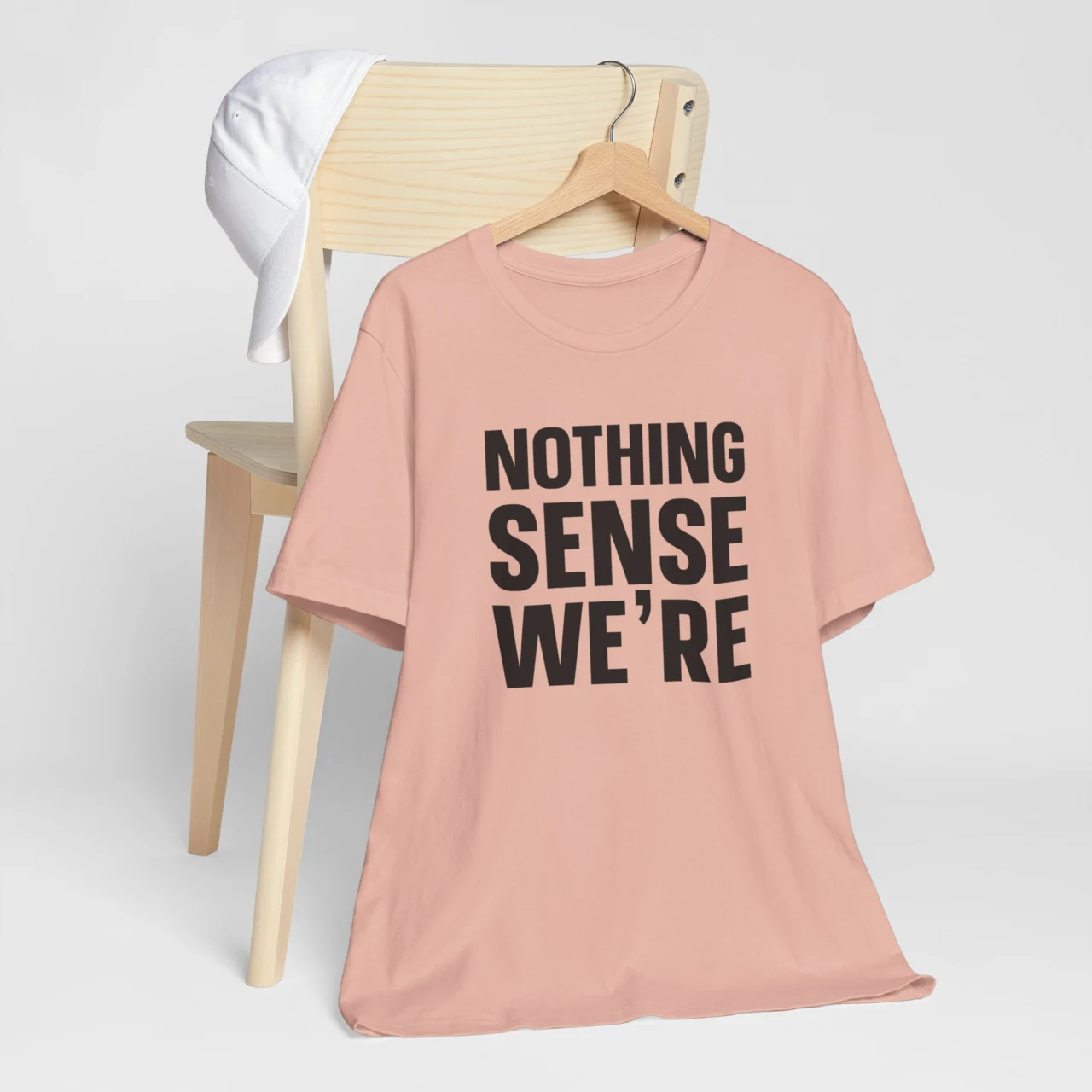 Nothing Makes Sense When Were Apart T-Shirt - Funny Couples Valentine’s Day Tee - Unisex Romantic Love Quote Shirt - Perfect Gift for Boyfriend or Husband - Image 4
