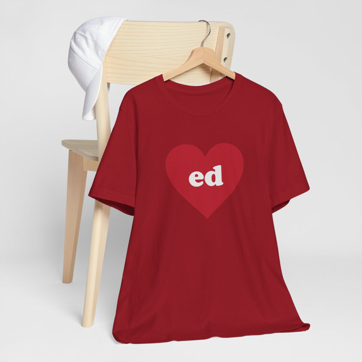 Loved T-Shirt - Love Heart Graphic Tee - Romantic Valentines Day Shirt - Unisex Couple Love Tee - Perfect Valentine’s Gift for Lovers - Image 9