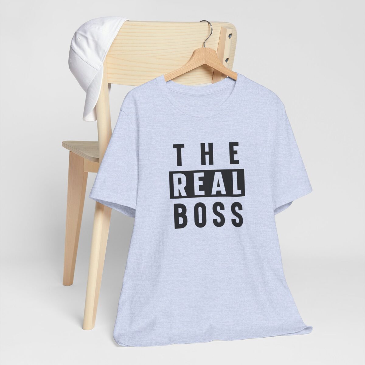 The Real Boss T-Shirt - Funny Matching Couple Tee - The Boss and The Real Boss Valentine’s Day Shirt - Cute His and Hers Romantic Gift - Image 6