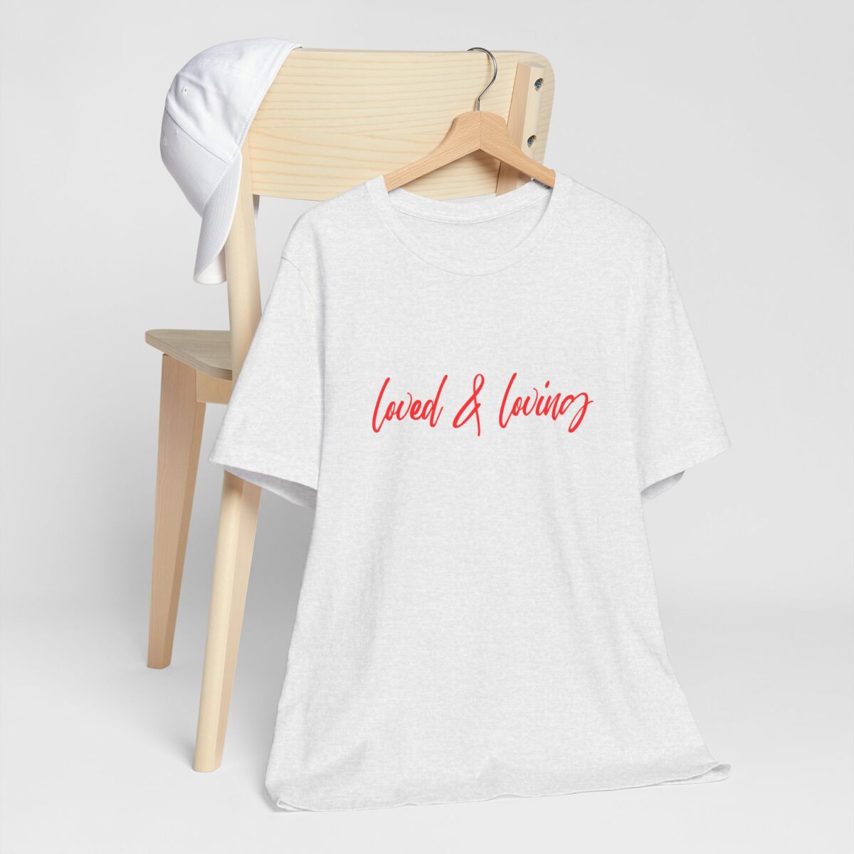 Romantic Relationship Shirt - Loved and Loving T-Shirt - Unisex Matching Love Tee for Couples Valentines Day - Cute Relationship Gift Tee - Image 4