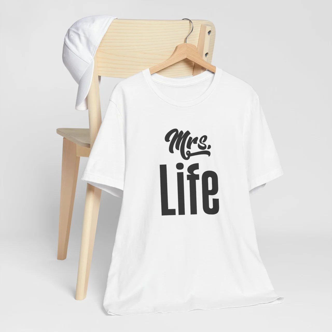 Mr and Mrs Good Life Unisex T-Shirt - Couples Matching Shirt for Her - Perfect Bridal Celebration Gift - Valentine’s Day Shirt for Wife - Image 2