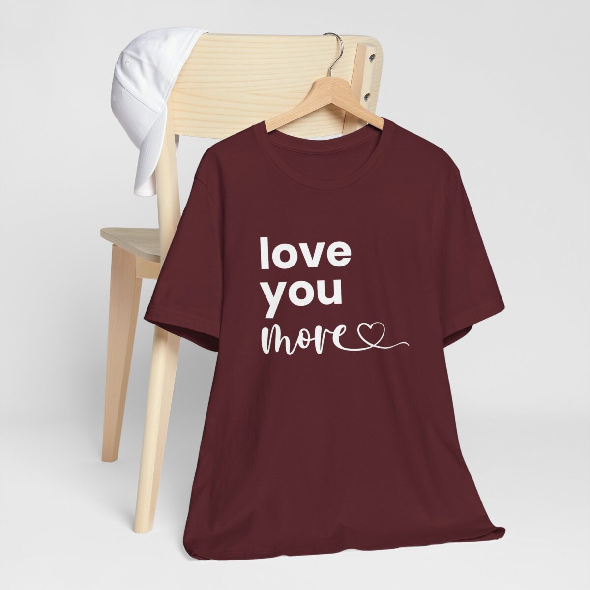 Love You More T-Shirt - Romantic Gift for Him - Valentine's Day Shirt for Couples - Unisex Love Quote Tee - Perfect Couple Gift for Boyfriend or Husband - Image 7