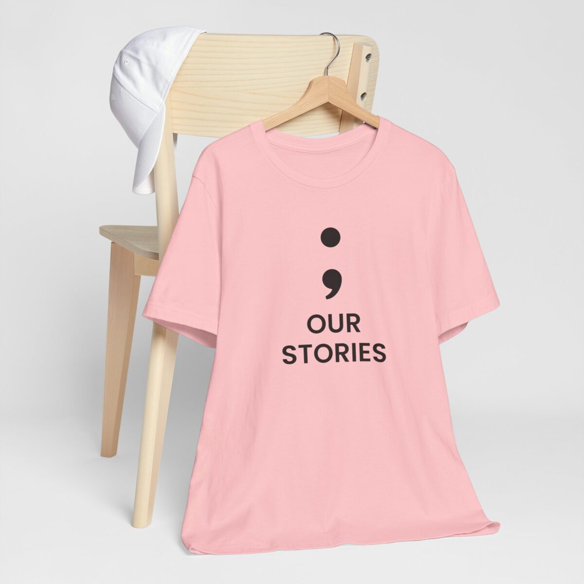 Our Stories Will Never End T-Shirt - Couples Matching Valentine’s Day Tee for Men - Unisex Valentine Quote Shirt - Romantic Anniversary Gift for Him - Image 8