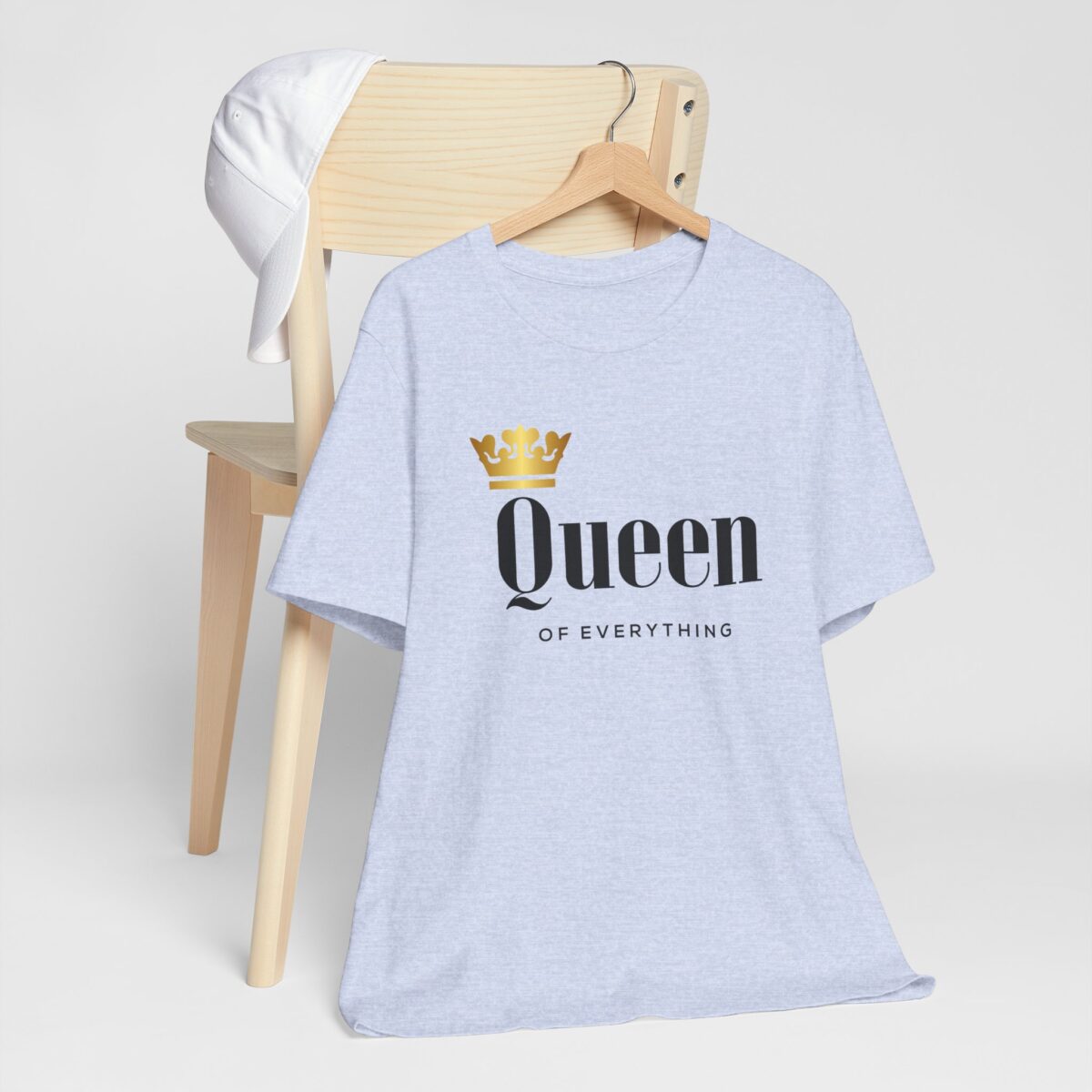 Queen of Everything T-Shirt - Funny Couples Valentines Day Shirt - Unisex Romantic Tee for Her - Matching Couple Gift Shirt - Image 7