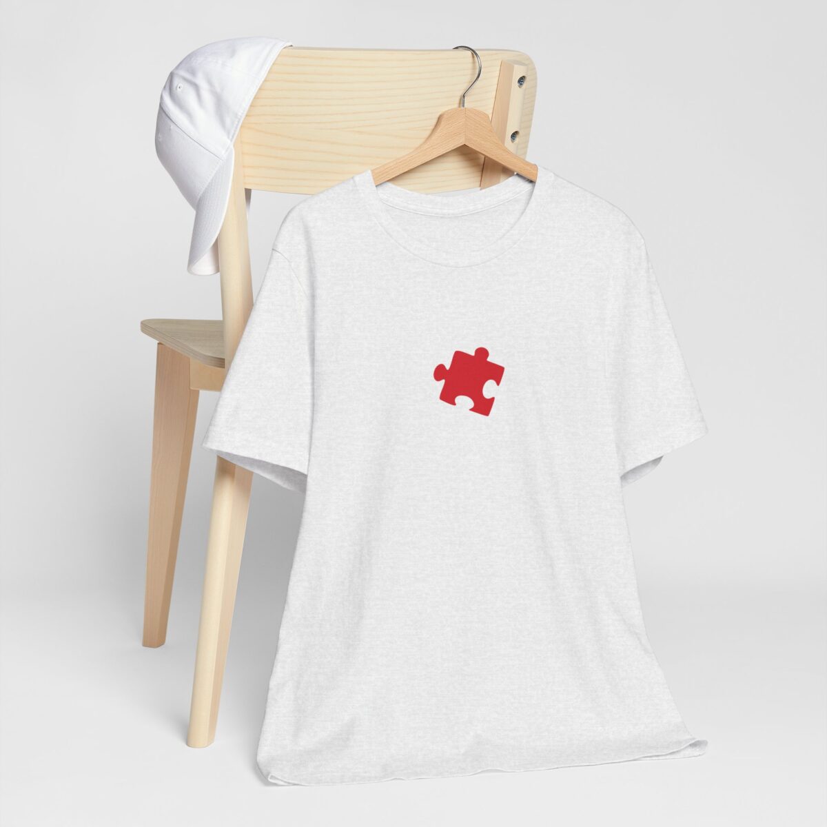 Missing Piece T-Shirt for Him - Matching Couple Heart Puzzle Shirt - Valentine’s Day Romantic Tee - Perfect Love Quote Gift - Image 3
