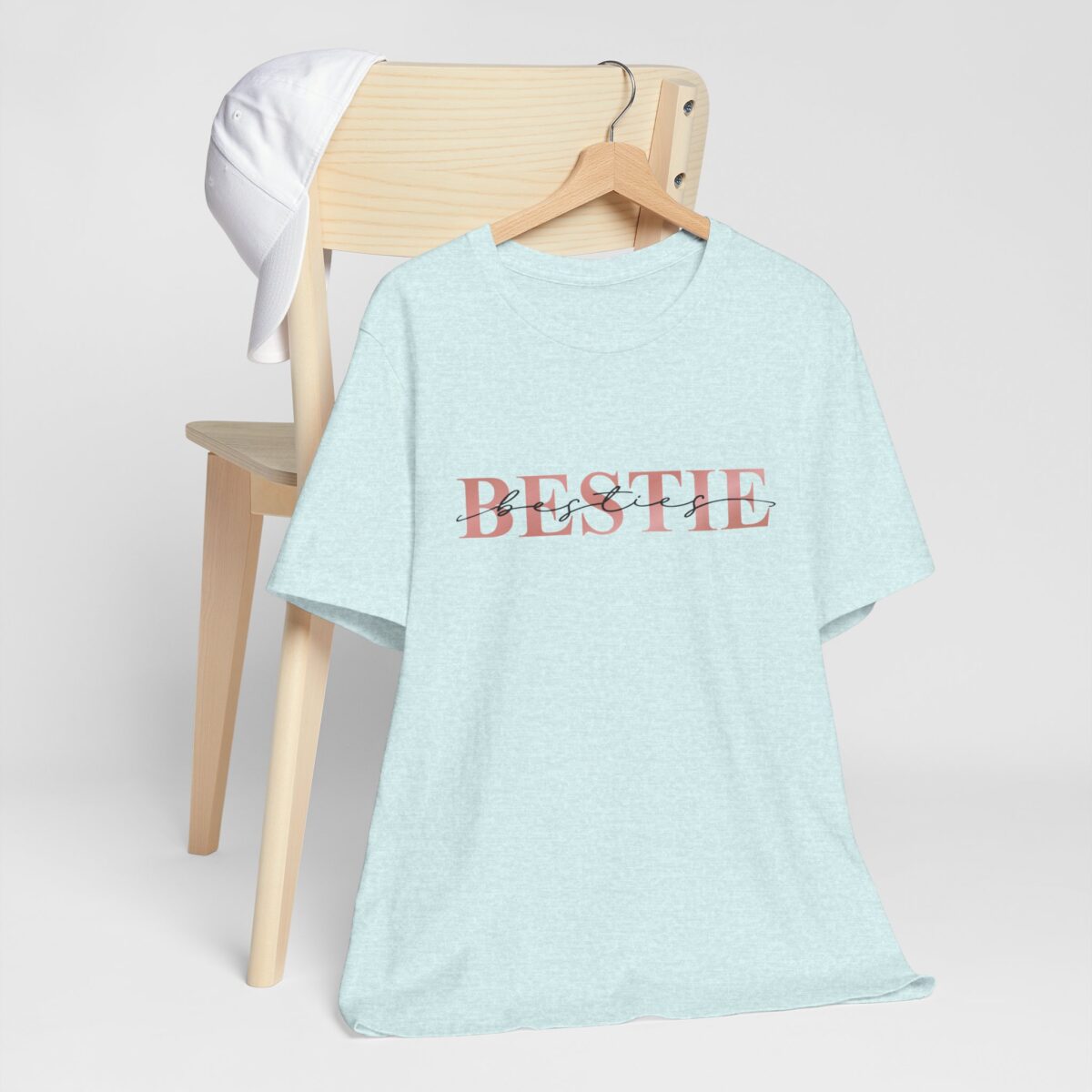 Bestie Unisex Short Sleeve T-Shirt - Cute Matching Friendship Shirt - Best Friend Gift Tee - Funny Friendship Valentine’s Day Tee - Perfect Gift for Best Friends - Image 5