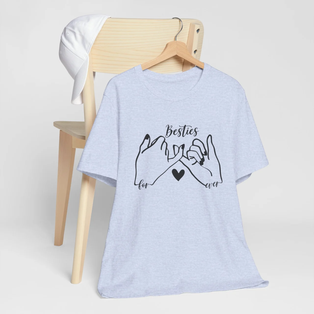 Besties Forever T-Shirt - Matching Friendship Tee for Best Friends - Unisex Cute Best Friend Shirt - Perfect Gift for Besties - Image 7