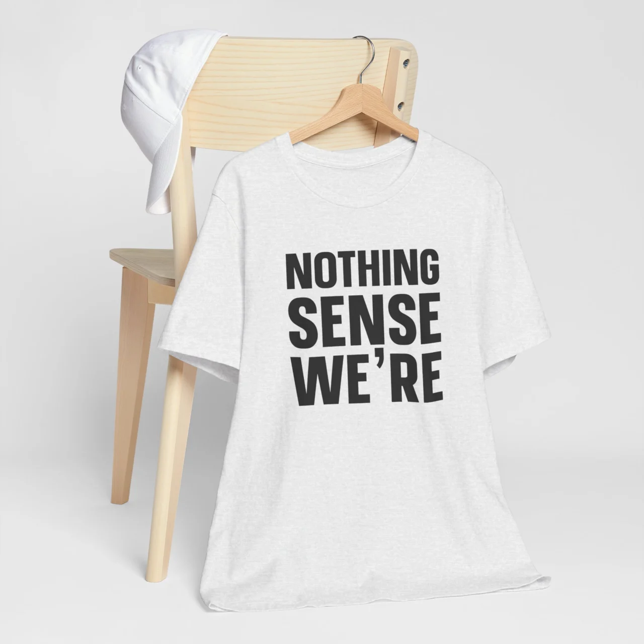 Nothing Makes Sense When Were Apart T-Shirt - Funny Couples Valentine’s Day Tee - Unisex Romantic Love Quote Shirt - Perfect Gift for Boyfriend or Husband - Image 3