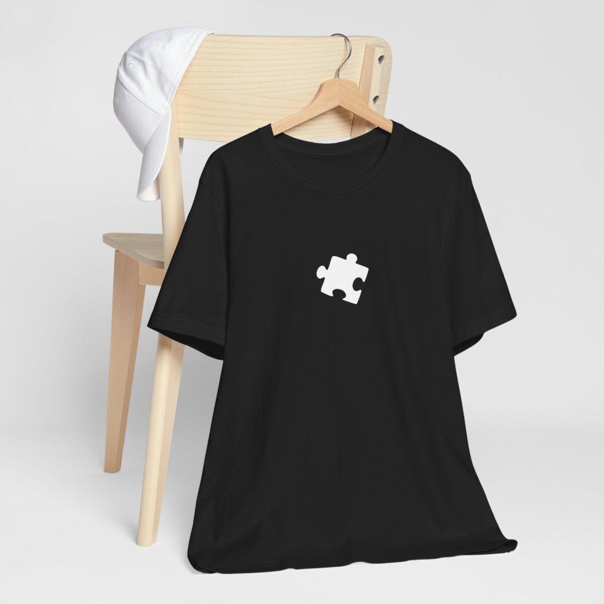 Missing Piece T-Shirt for Him - Matching Couple Heart Puzzle Shirt - Valentine’s Day Romantic Tee - Perfect Love Quote Gift - Image 4