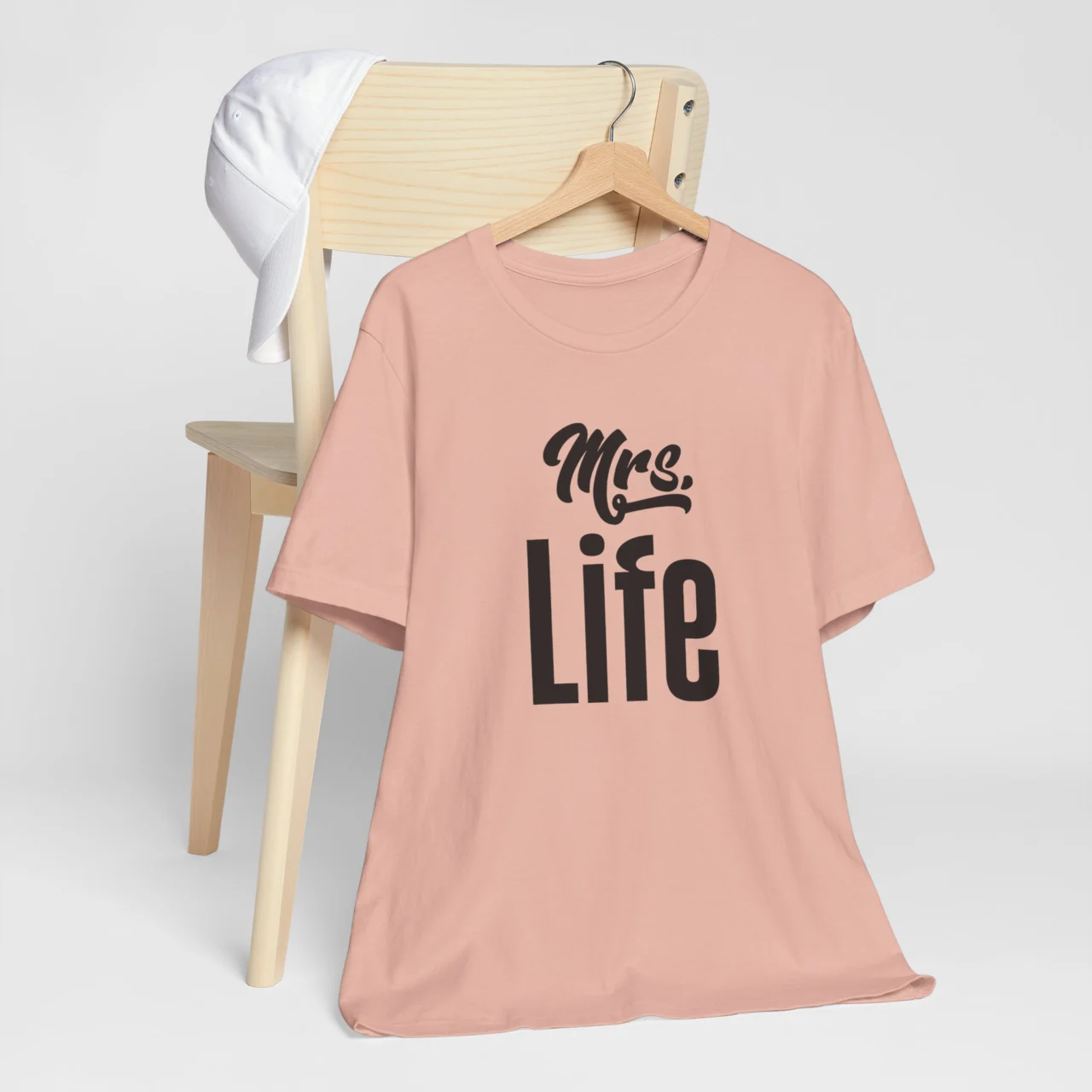 Mr and Mrs Good Life Unisex T-Shirt - Couples Matching Shirt for Her - Perfect Bridal Celebration Gift - Valentine’s Day Shirt for Wife - Image 4