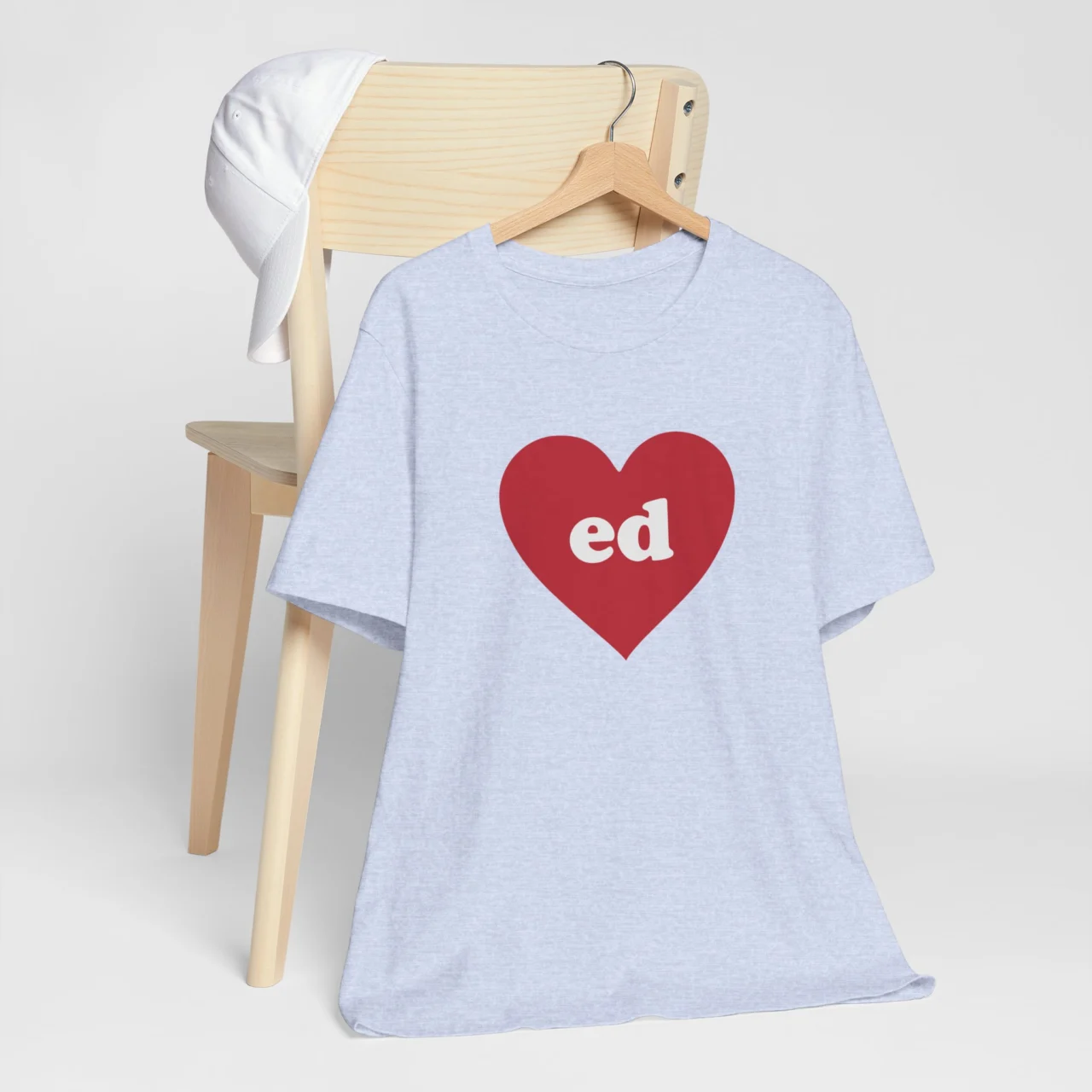 Loved T-Shirt - Love Heart Graphic Tee - Romantic Valentines Day Shirt - Unisex Couple Love Tee - Perfect Valentine’s Gift for Lovers - Image 5