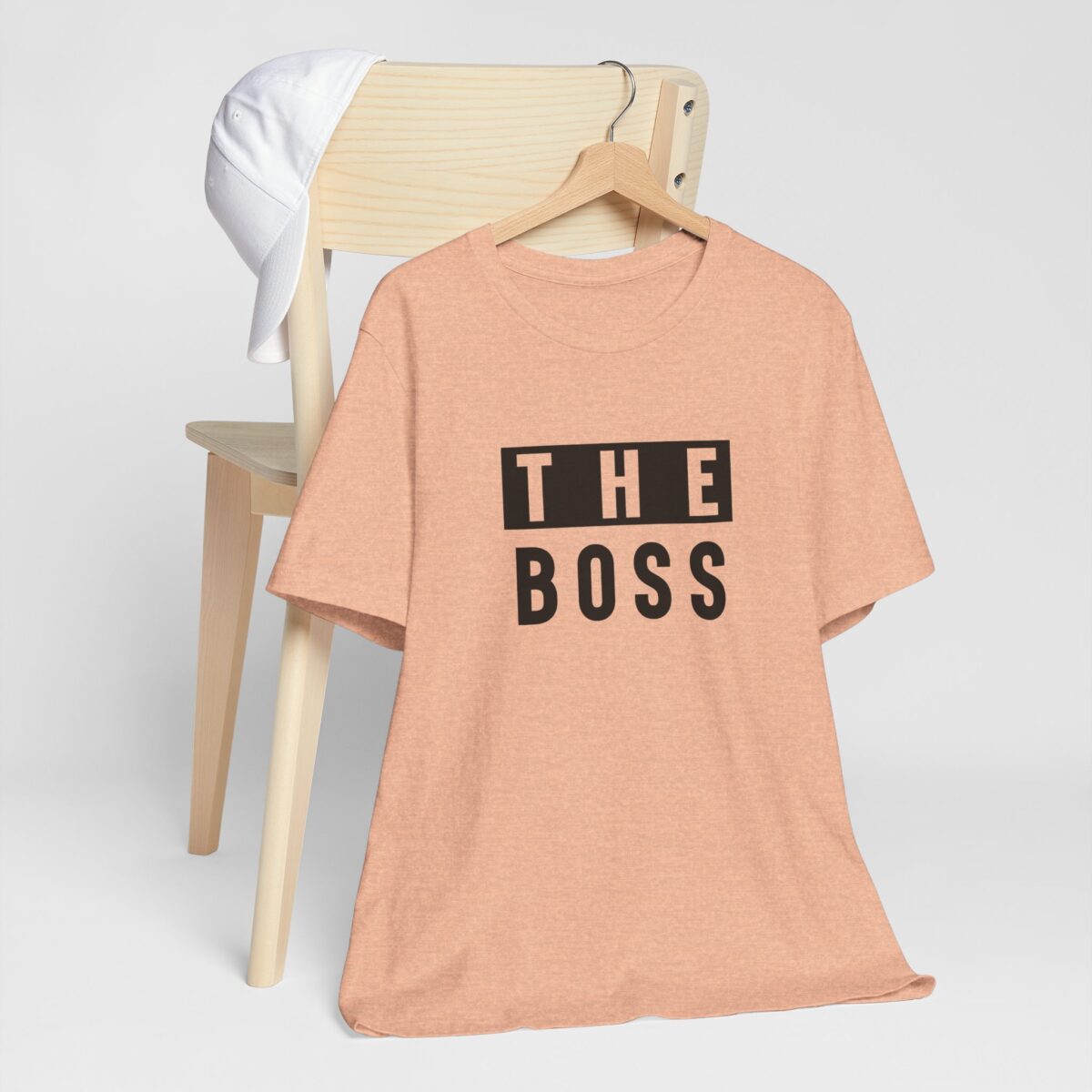 The Boss T-Shirt - Funny Matching Couple Tee - The Boss and The Real Boss Valentine’s Day Shirt - Cute His and Hers Gift for Couples - Image 4
