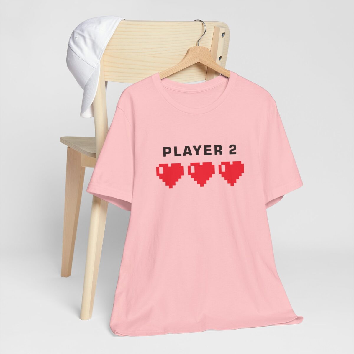 Player 1 Player 2 Matching Couple T-Shirt - Couples Matching Gaming Tee for Women - Unisex Valentine’s Day Gamer Shirt - Perfect Gift for Girlfriend or Wife - Image 9