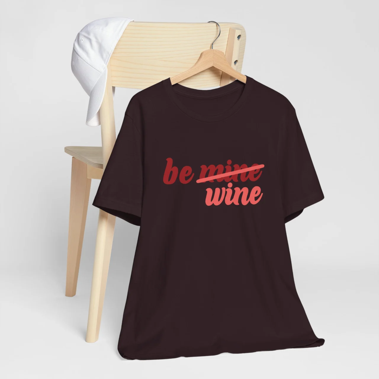 Be Wine Valentines Day T-Shirt - Funny Valentines Tee - Unisex Romantic Wine Lover Shirt - Perfect Gift for Him or Her - Cute Couple Shirt - Image 9