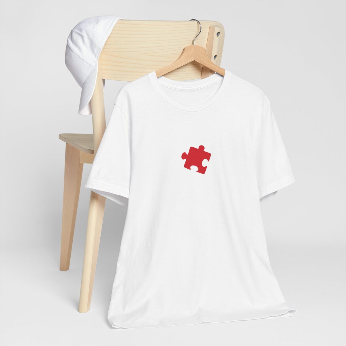 Missing Piece T-Shirt for Him - Matching Couple Heart Puzzle Shirt - Valentine’s Day Romantic Tee - Perfect Love Quote Gift - Image 2