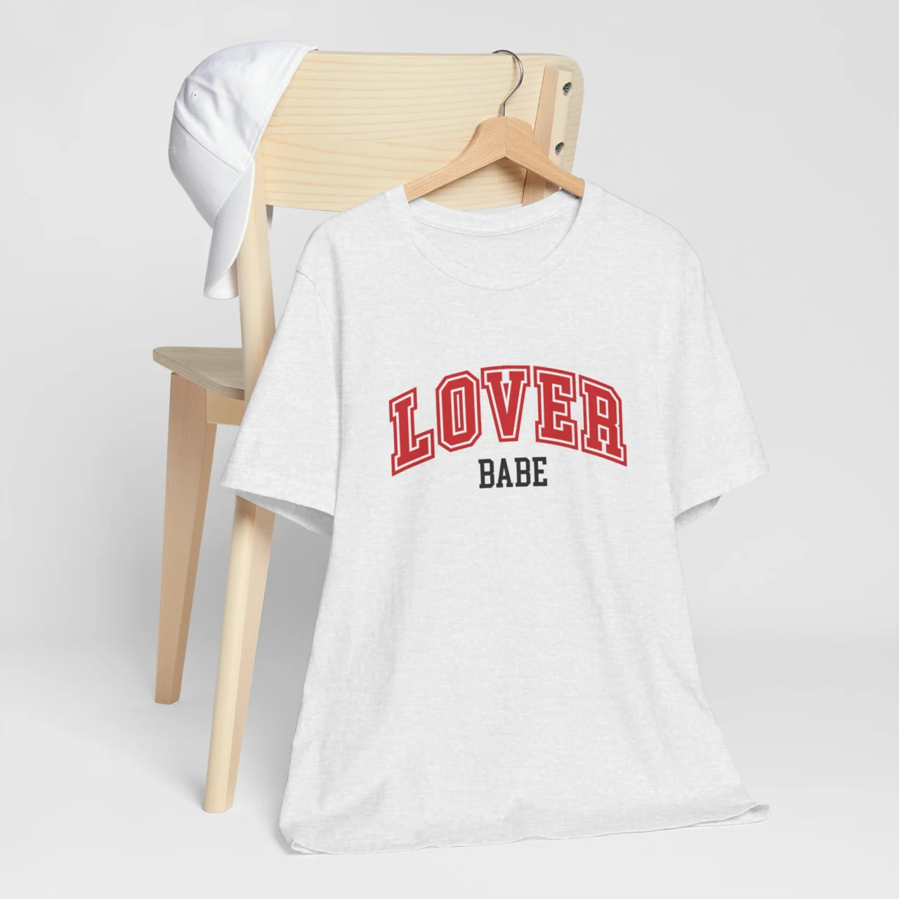 Lover Babe T-Shirt - Cute Valentines Day Shirt for Her - Romantic Gift for Girlfriend - Perfect Valentines Gift for Women - Image 3