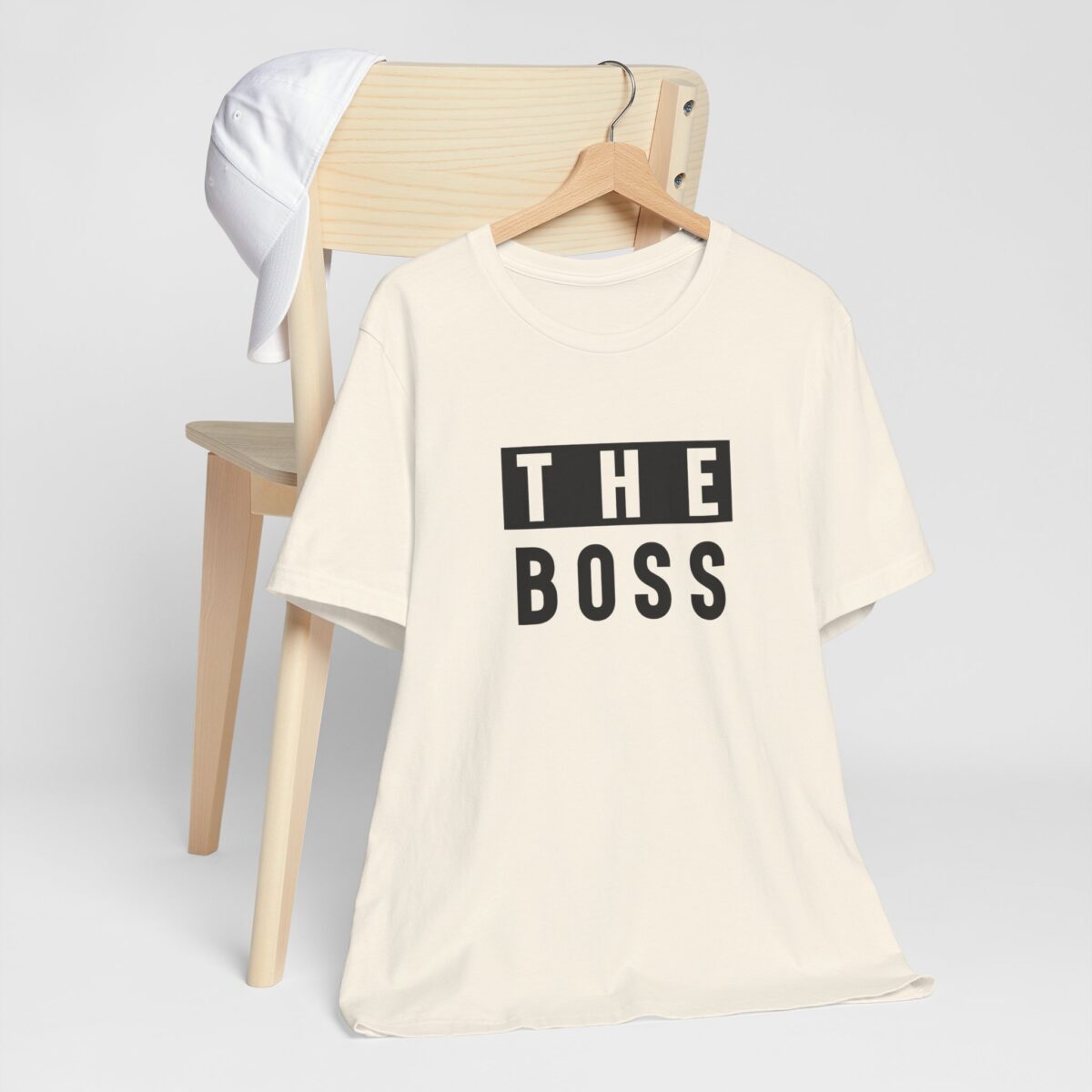 The Boss T-Shirt - Funny Matching Couple Tee - The Boss and The Real Boss Valentine’s Day Shirt - Cute His and Hers Gift for Couples - Image 3