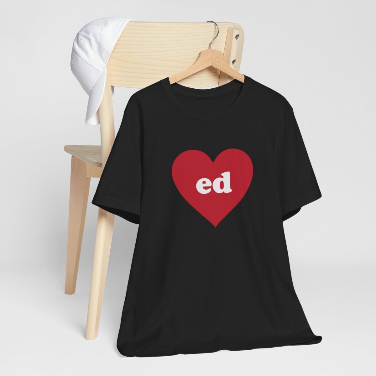 Loved T-Shirt - Love Heart Graphic Tee - Romantic Valentines Day Shirt - Unisex Couple Love Tee - Perfect Valentine’s Gift for Lovers - Image 4