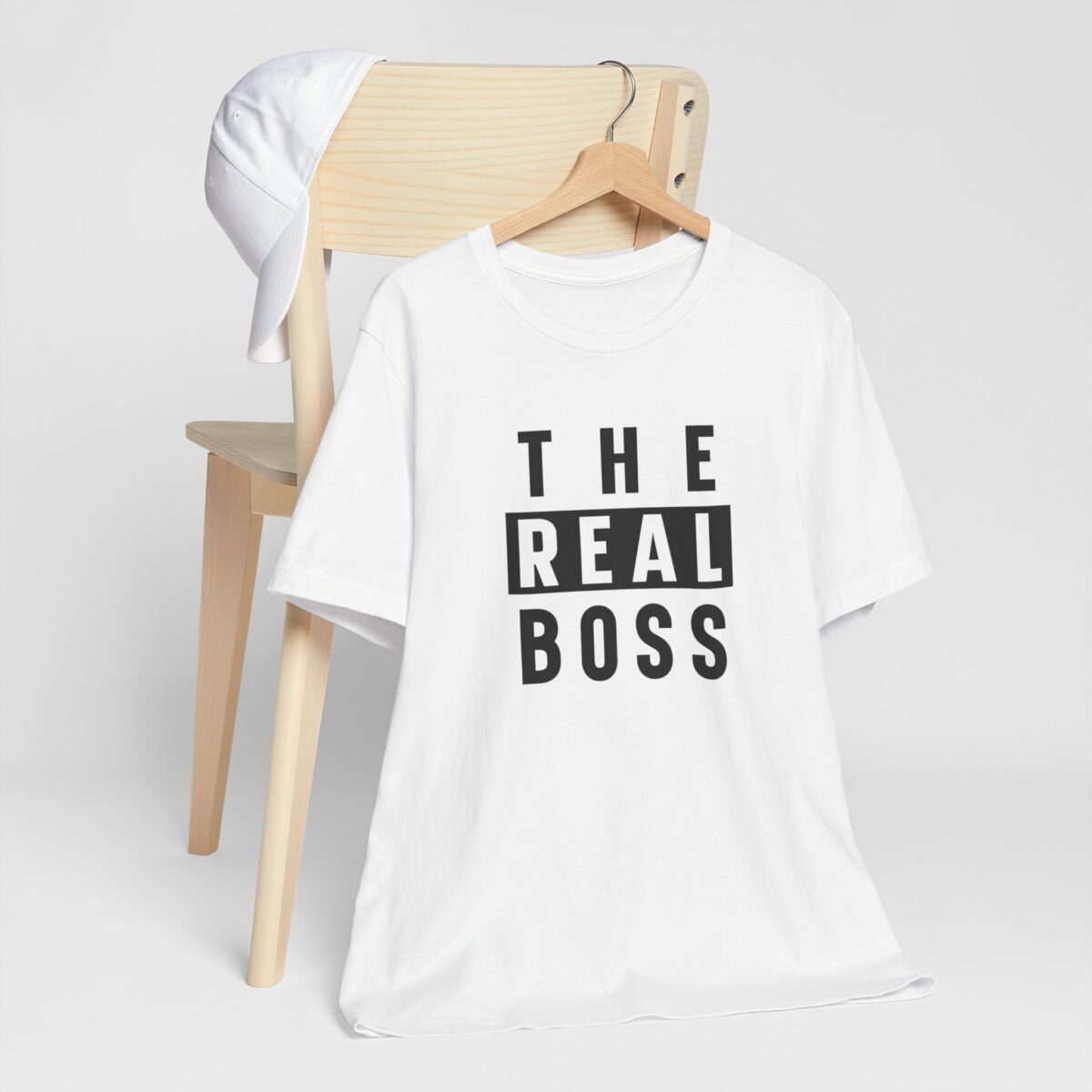 The Real Boss T-Shirt - Funny Matching Couple Tee - The Boss and The Real Boss Valentine’s Day Shirt - Cute His and Hers Romantic Gift