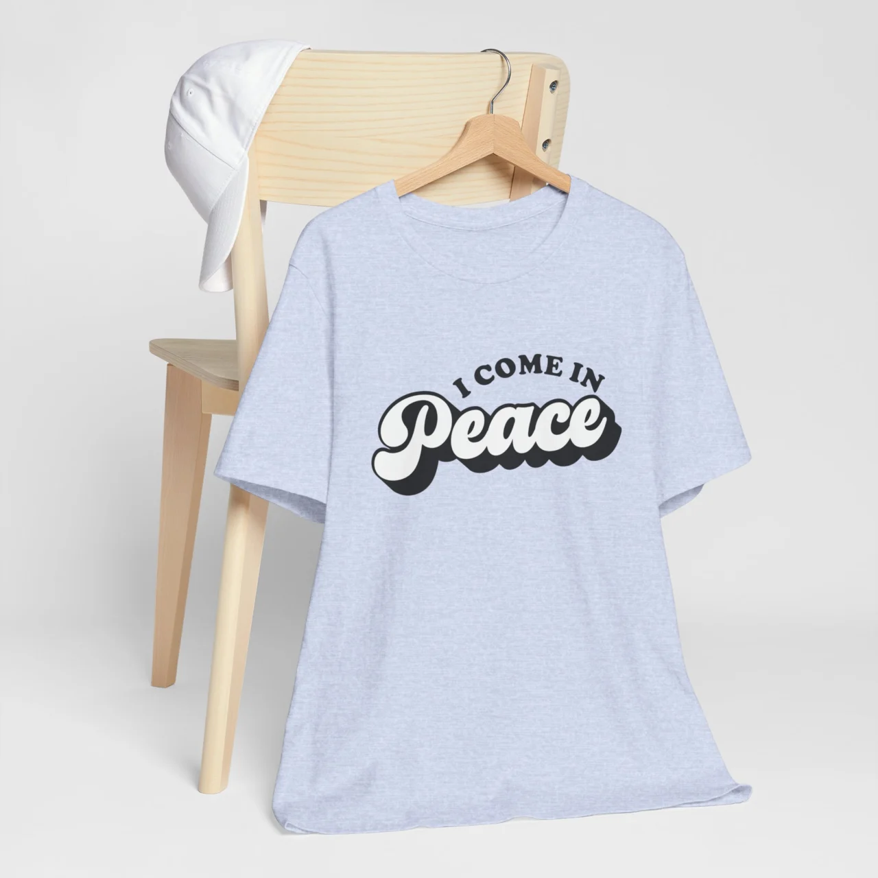 I Come in Peace T-Shirt - Couples Matching Tee for Men - Funny Couple Shirt - Matching Valentine’s Day Shirt - Cute His and Hers T-Shirt - Image 4