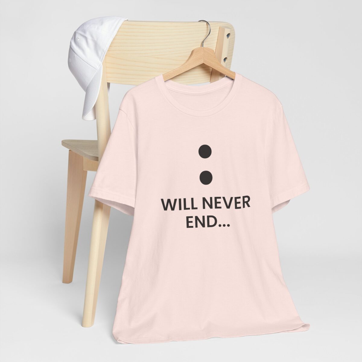 Our Stories Will Never End Couples Shirt - Matching Valentine’s Day Tee for Women - Unisex Valentine Quote Shirt - Romantic Gift for Girlfriend or Wife - Image 2