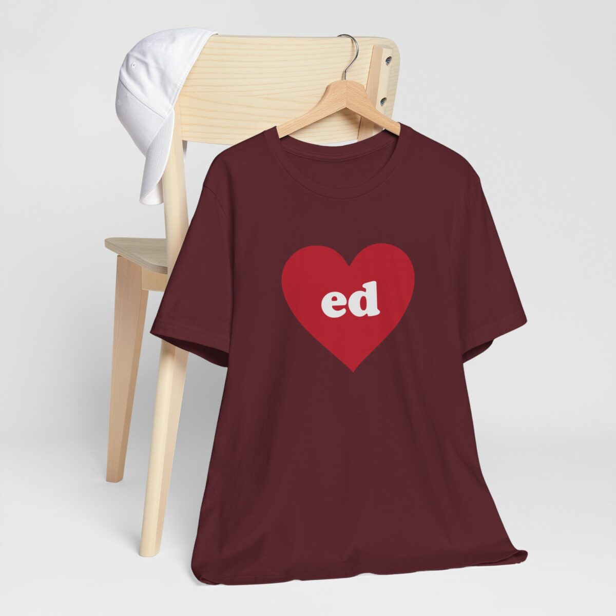 Loved T-Shirt - Love Heart Graphic Tee - Romantic Valentines Day Shirt - Unisex Couple Love Tee - Perfect Valentine’s Gift for Lovers - Image 7
