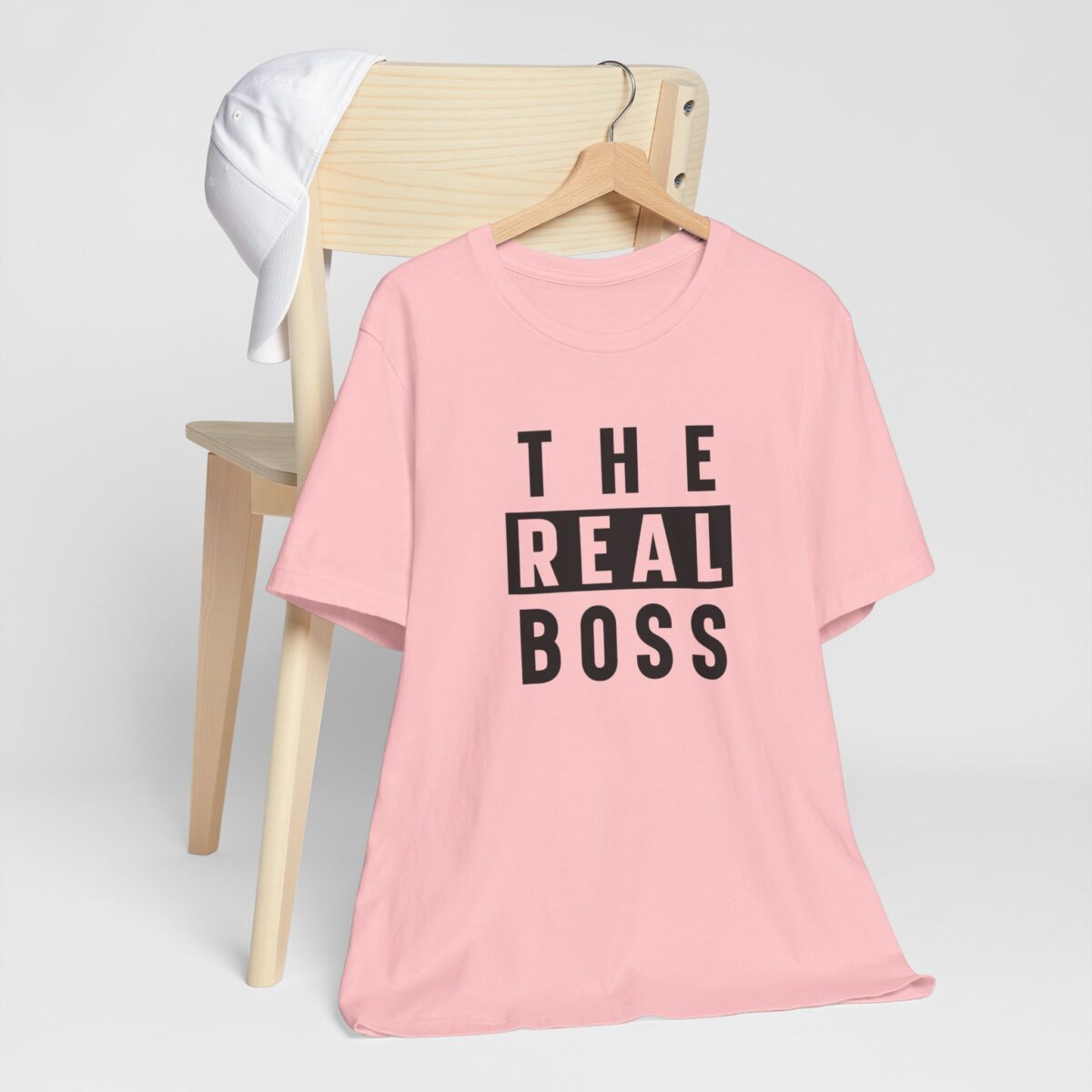 The Real Boss T-Shirt - Funny Matching Couple Tee - The Boss and The Real Boss Valentine’s Day Shirt - Cute His and Hers Romantic Gift - Image 8