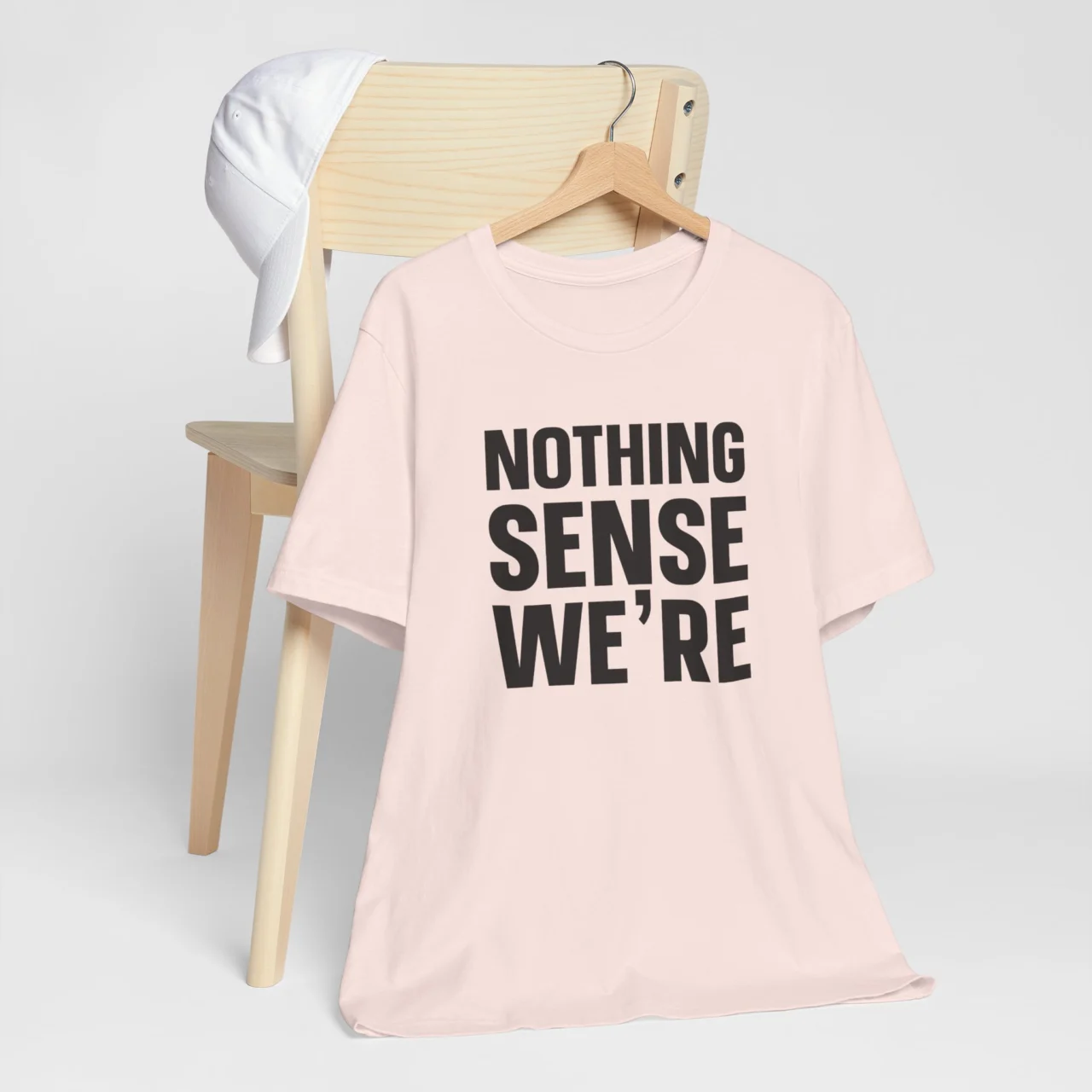 Nothing Makes Sense When Were Apart T-Shirt - Funny Couples Valentine’s Day Tee - Unisex Romantic Love Quote Shirt - Perfect Gift for Boyfriend or Husband - Image 2