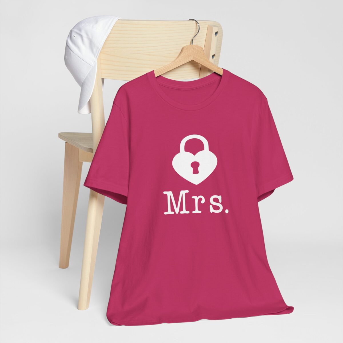 Matching Lock and Key Couple Shirt - Mr. and Mrs. Valentine’s Day T-Shirt For Her - Romantic Engagement or Wedding Gift - His and Hers Unisex Love Tee - Image 6