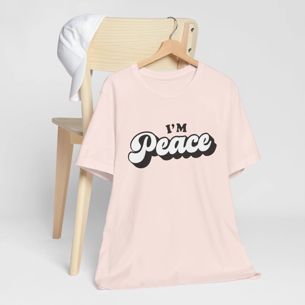 I'm Peace T-Shirt - Couples Matching Tee for Women - Cute Valentine’s Day Shirt for Her - Funny Couples T-Shirt - His and Hers Shirt - Image 2
